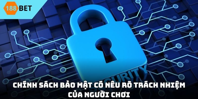 Chính sách bảo mật có nêu rõ trách nhiệm của người chơi