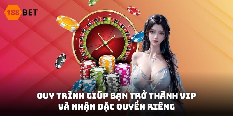 Quy trình giúp bạn trở thành VIP và nhận đặc quyền riêng